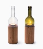 Bougeoir Bouteille — Style Rustique – Image 2
